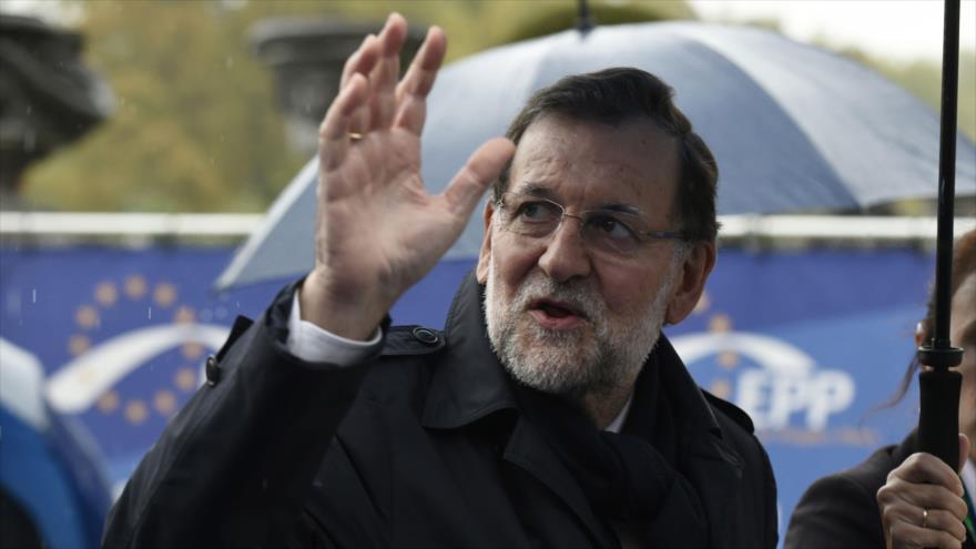 Presidente del Gobierno español, Mariano Rajoy,15 de octubre de 2015.