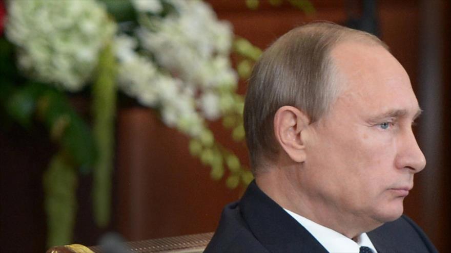 Presidente ruso, Vladimir Putin, 16 de octubre de 2015.