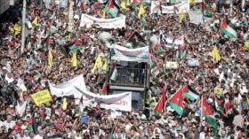 Manifestantes jordanos exigen la ruptura de relaciones con Israel
