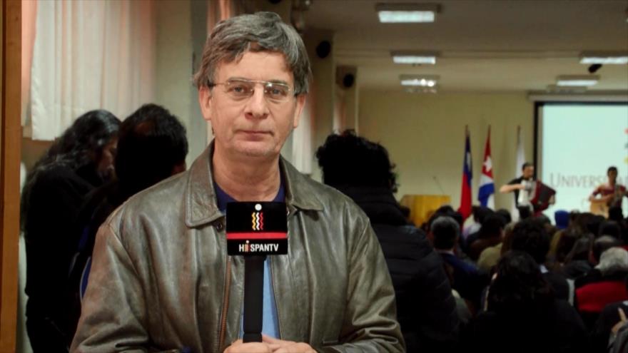 Estudiantes chilenos rinden honores a héroe cubano antiterrorista