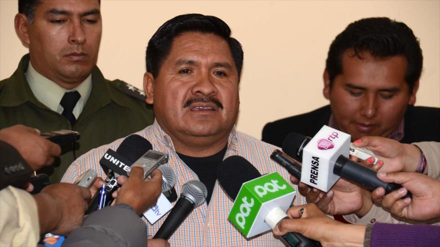 Felipe Cáceres, viceministro de Defensa Social y Sustancias Controladas de Bolivia.