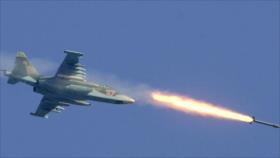 Aviones rusos bombardean 51 objetivos de Daesh en Siria