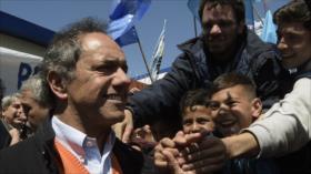 Sondeos: Scioli gana elecciones de Argentina en primera ronda 