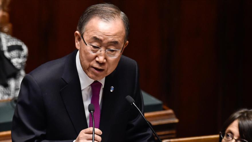 El secretario general de la ONU, Ban Ki-moon.