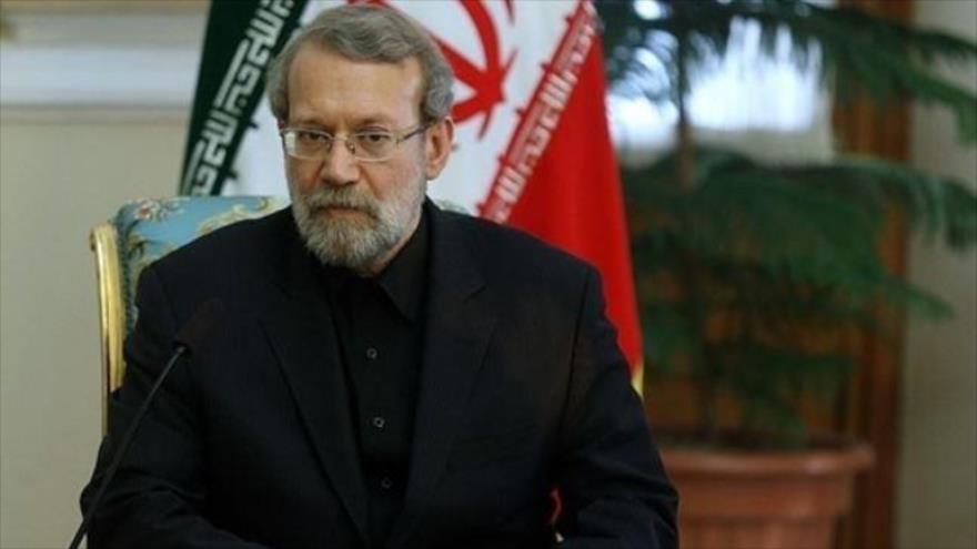El presidente del Parlamento iraní, Ali Lariyani.