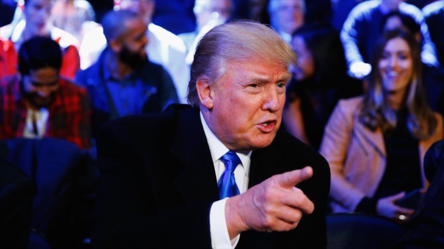El aspirante a la candidatura presidencial republicana en EE.UU., Donald Trump.