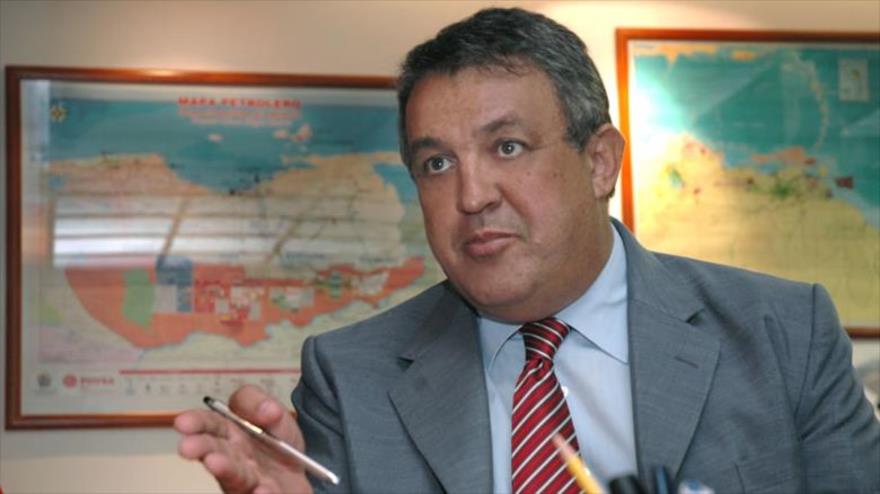 El ministro venezolano de Petróleo, Eulogio Del Pino.