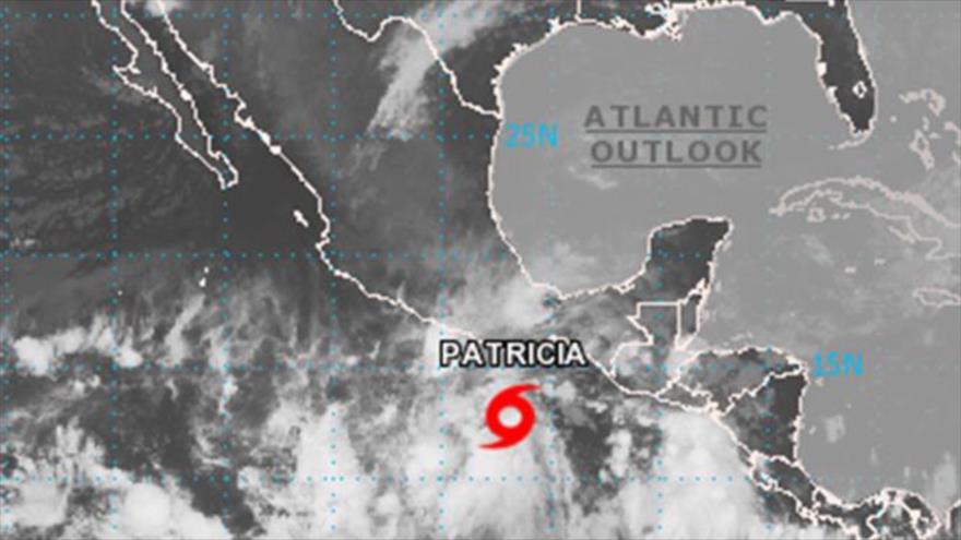 La tormenta tropical ‘Patricia’ se localizará frente a las costas de Oaxaca y Guerrero.