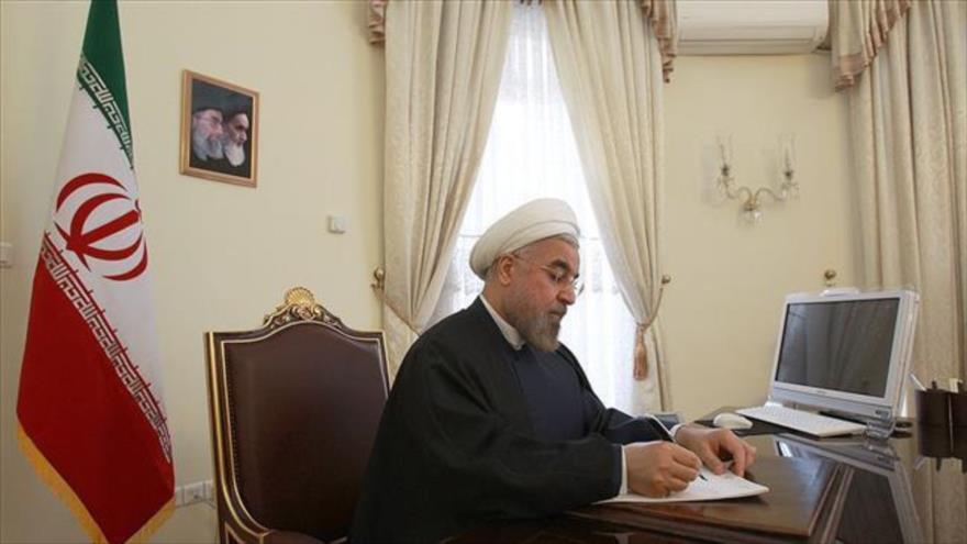 El presidente iraní, Hasan Rohani.