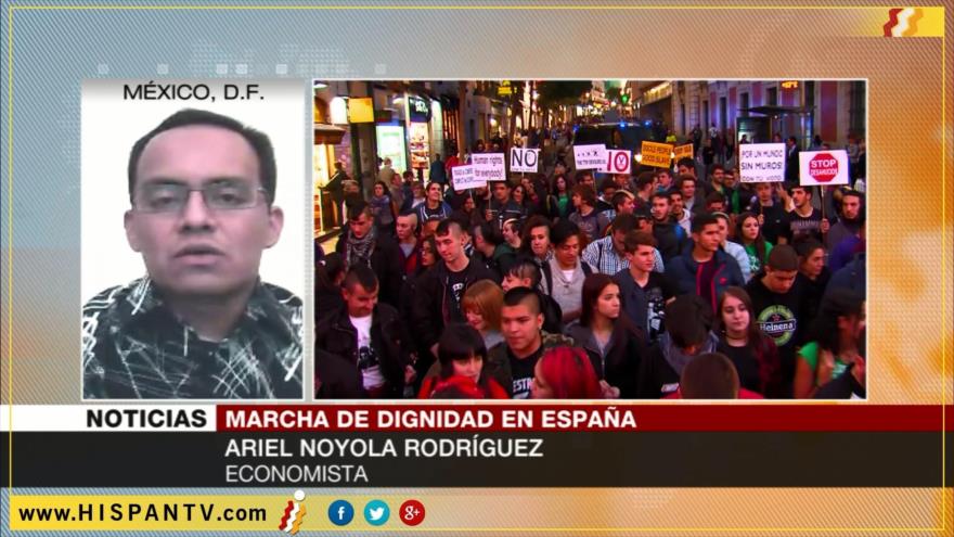 ‘Gobierno español beneficia al capital frente a clases populares’