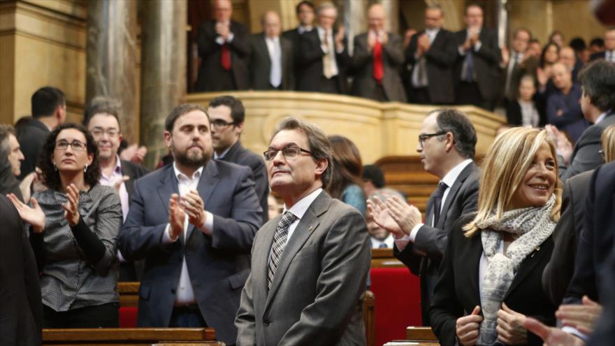 Parlamento de Cataluña.
