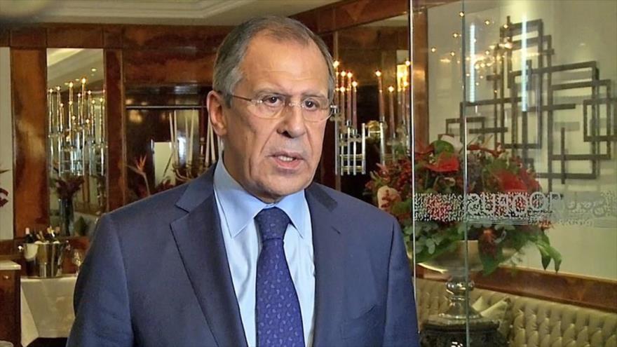 Serguei Lavrov, ministro ruso de Asuntos Exteriores.