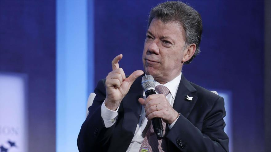 Juan Manuel Santos, presidente de Colombia.