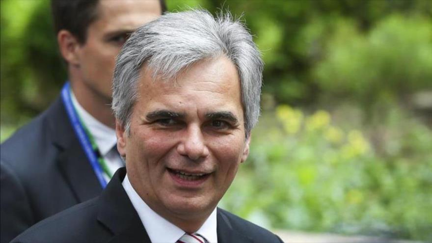 El canciller de Austria, Werner Faymann.