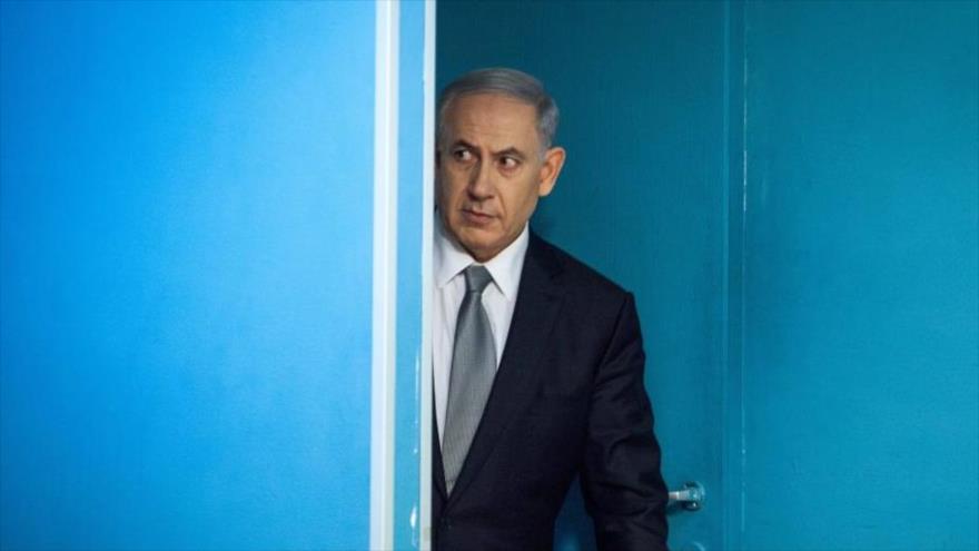 Benyamin Netanyahu, primer ministro del régimen de Tel Aviv.