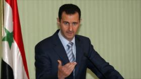 Al-Asad: Fin del terrorismo facilitará solución política en Siria