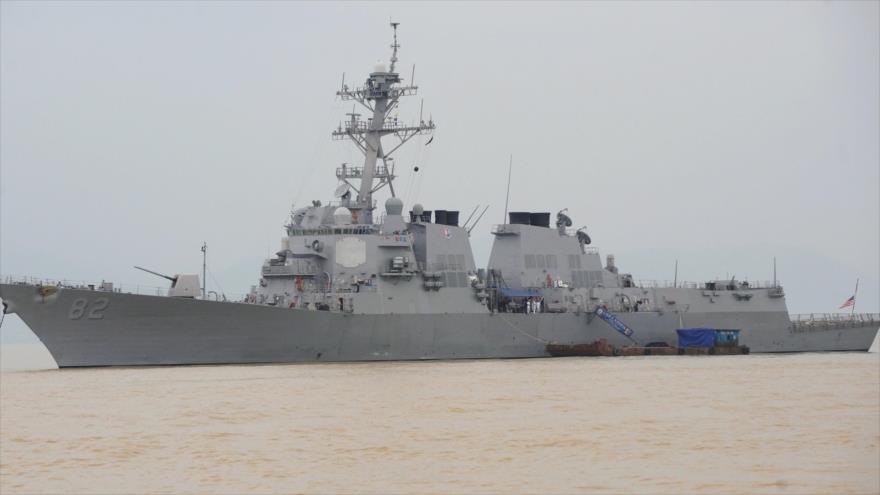 El destructor USS Lassen.
