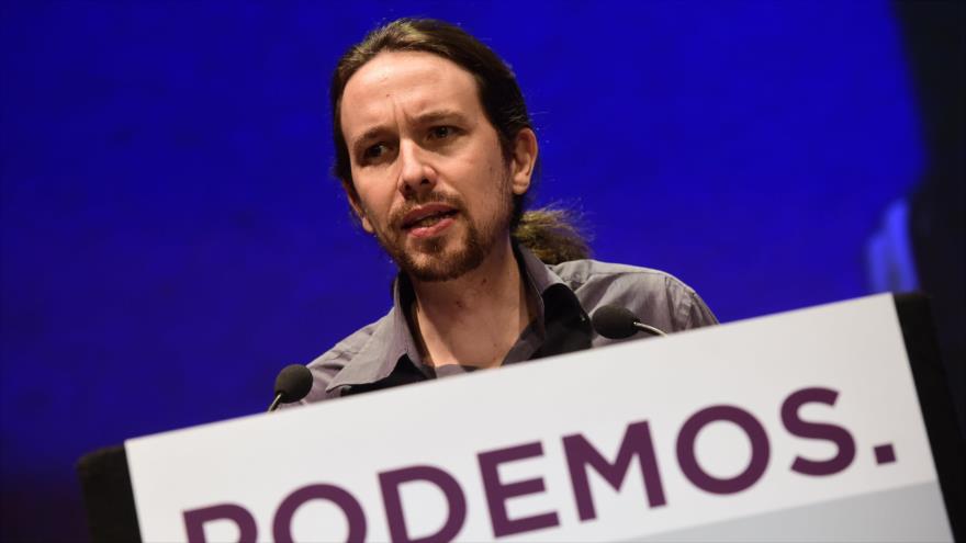 Pablo Iglesias, secretario general del partido Podemos.