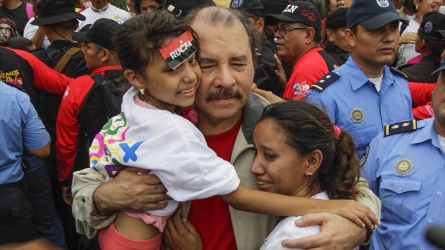 Daniel Ortega, presidente de Nicaragua.