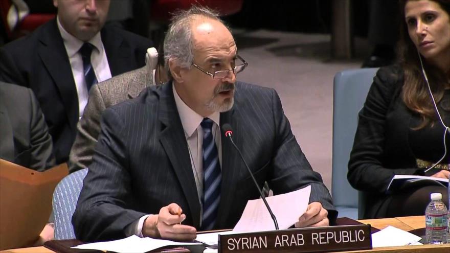 Bashar al-Yafari, embajador de Siria ante la Organización de las Naciones Unidas (ONU).