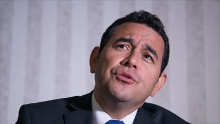 Morales descarta militarización para combatir crimen en Guatemala