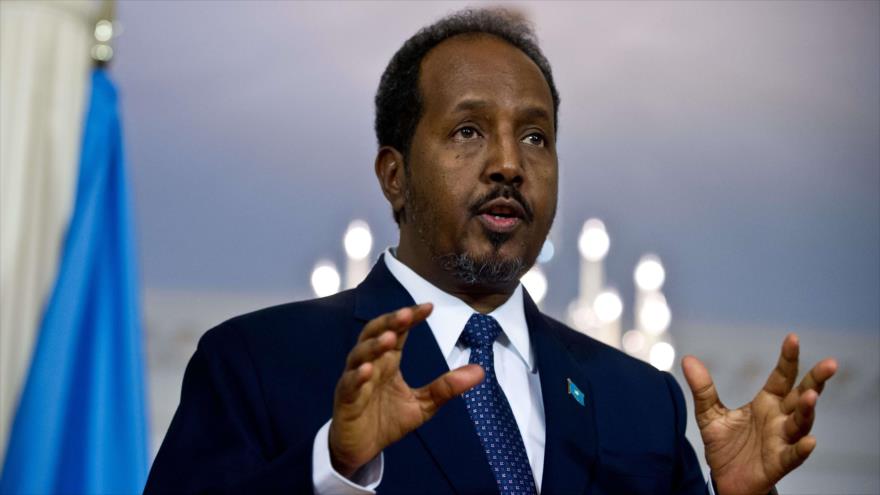 El president de Somalia, Hasan Sheij Mohamud.