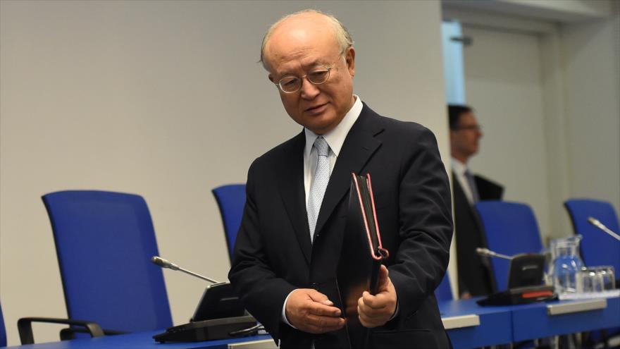 El director general de la AIEA, Yukiya Amano.