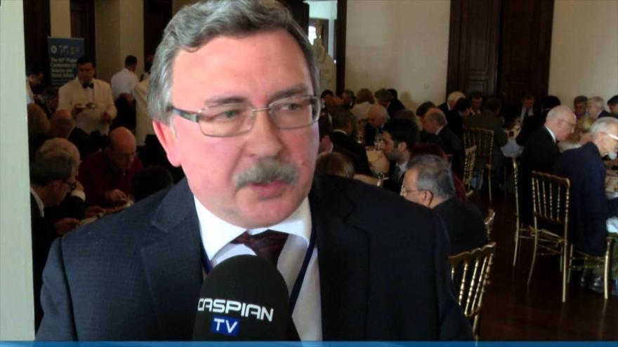 El director del Departamento de No Proliferación y Control de Armas del Ministerio de Exteriores ruso, Mijaíl Ulianov.