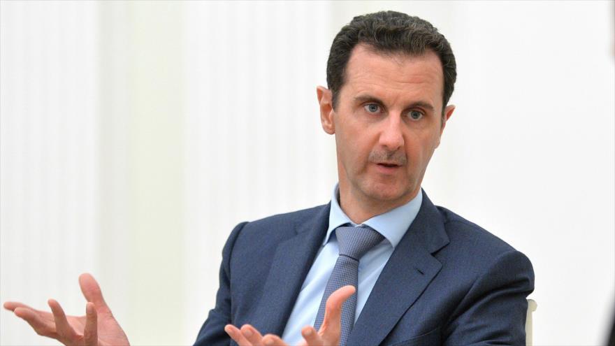 El presidente de Siria, Bashar al-Asad.