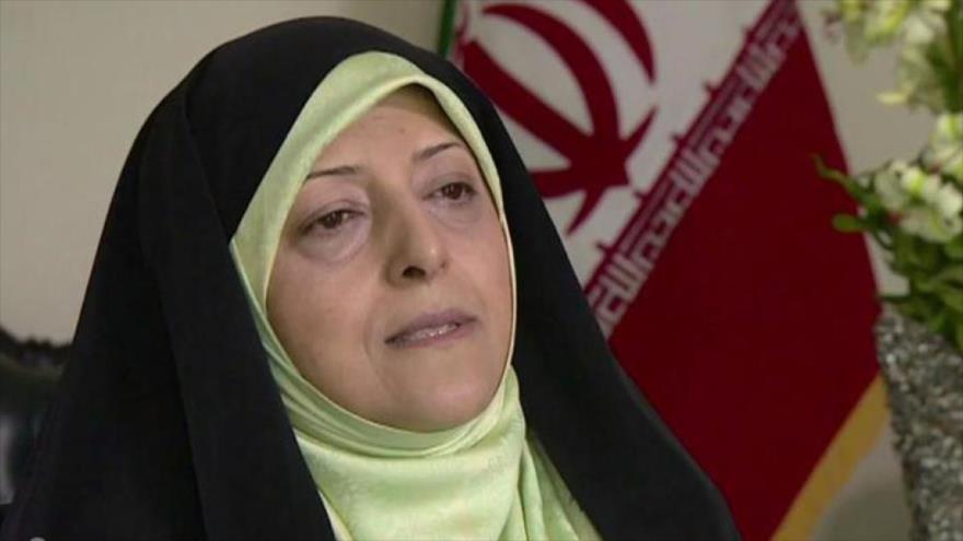 Masume Ebtekar, vicepresidenta de Irán.