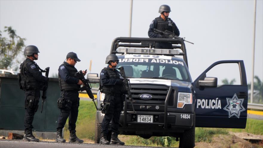 Efectivos de la Policía Federal de México. 