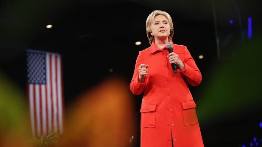 La candidata demócrata a la presidencia de EE.UU. Hillary Clinton, 24 de octubre de 2015.