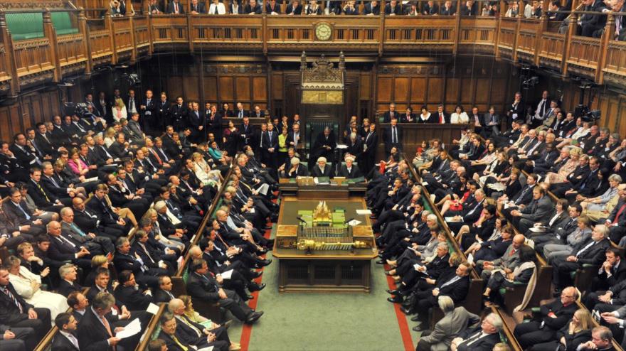 El Parlamento británico.