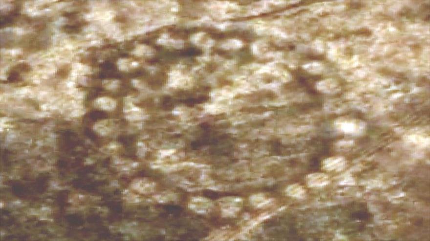 NASA ha revelado fotografías de 260 extrañas figuras grabadas en una estepa árida al norte de Kazajistán.