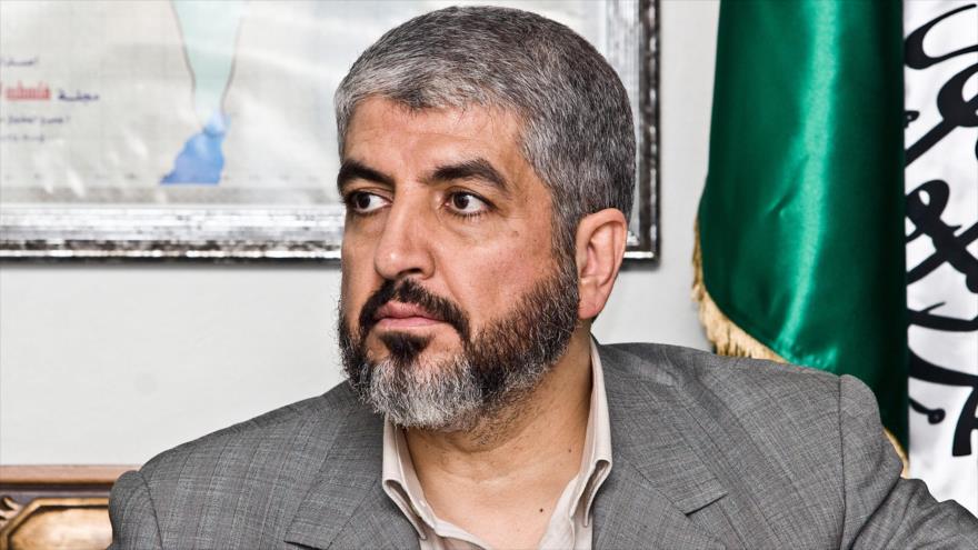 El jefe de la dirección política de HAMAS, Jaled Mashal. 