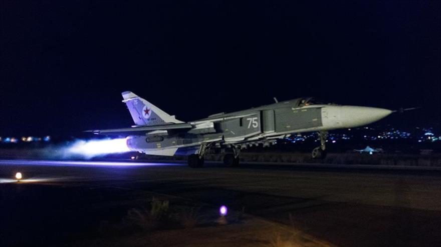 Rusia bombardea 237 objetivos terroristas en Siria en 48 horas