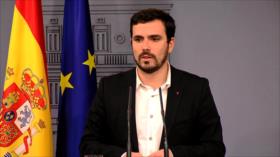 Candidato de IU no se une al pacto de Estado de Rajoy