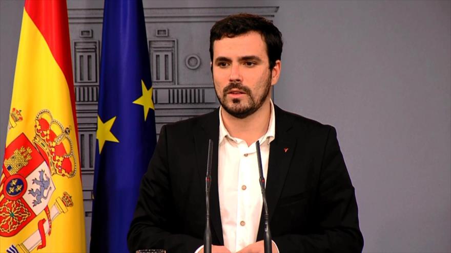 Candidato de IU no se une al pacto de Estado de Rajoy