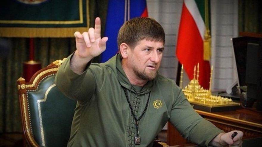 Presidente de la república rusa de Chechenia, Ramzan Kadyrov.