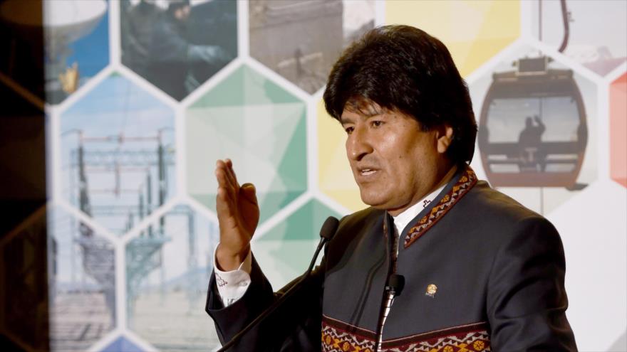 Presidente de Bolivia, Evo Morales.