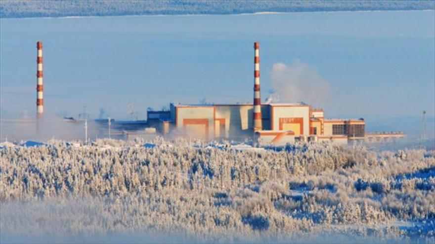 La planta nuclear de Kola en Rusia.