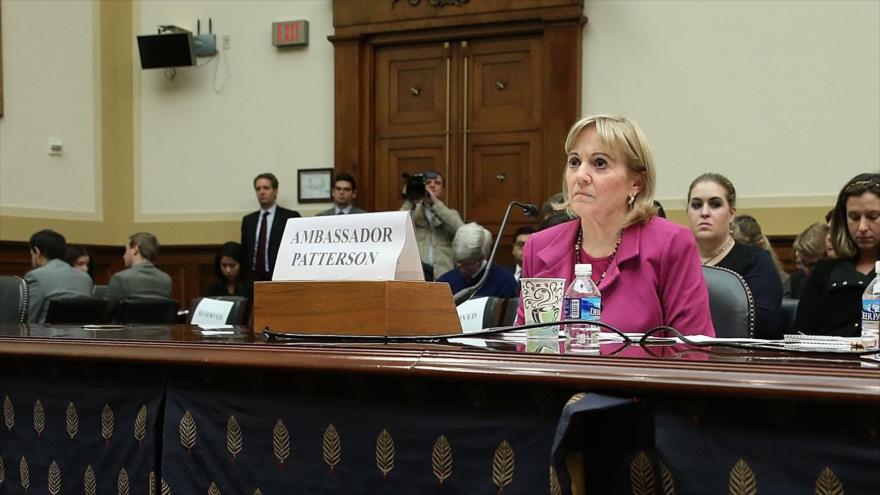 La secretaria estadounidense de Estado adjunta para Oriente Medio, Anne Patterson.