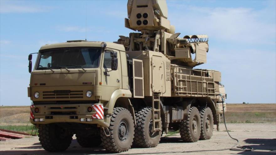 Sistema de misiles antiaéreo ruso Pantsir-S1