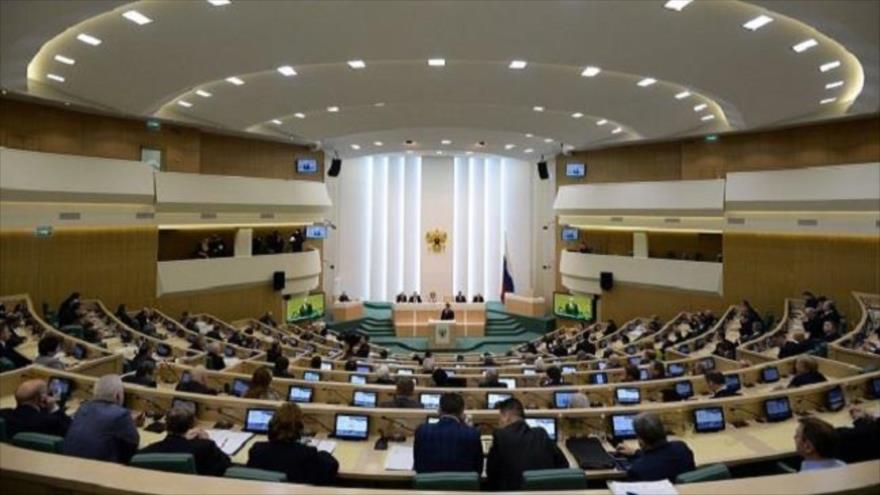 El Consejo de la Federación (Senado ruso).