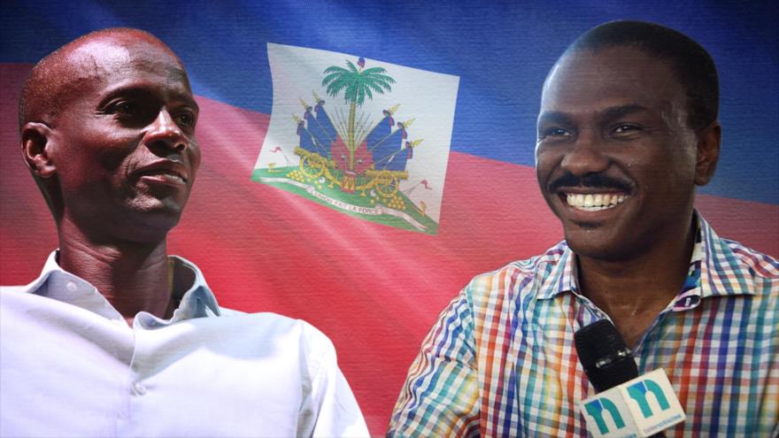 El candidato oficialista Jovenel Moise (izda.) y el opositor Jude Celestin se verán las caras en la segunda ronda de las elecciones presidenciales de Haití.