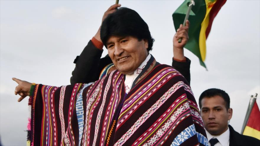 Evo Morales, presidente de Bolivia.