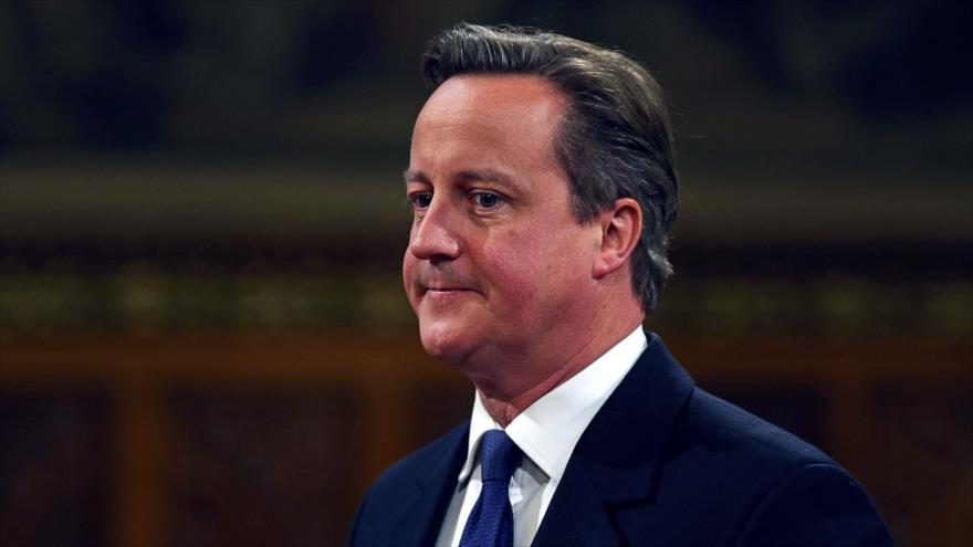 El primer ministro del Reino Unido, David Cameron.