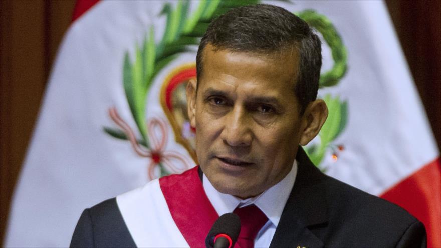 Ollanta Humala, presidente de Perú.