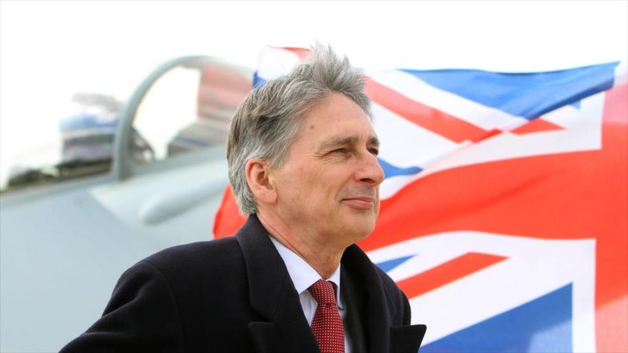 El canciller británico, Philip Hammond.