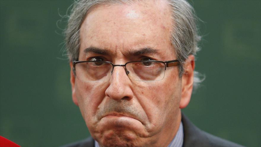 El presidente de la Cámara de Diputados de Brasil, Eduardo Cunha.